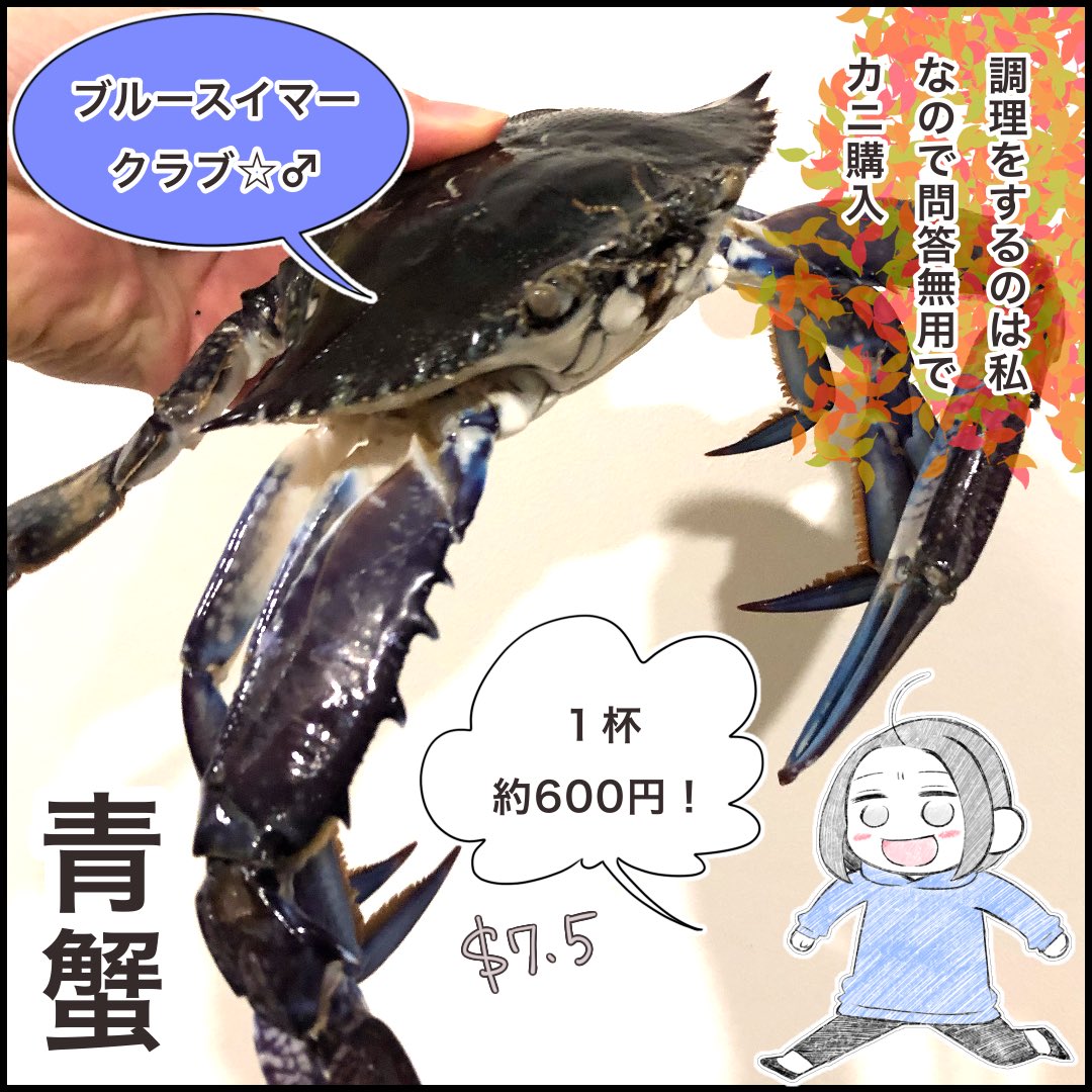 甲殻類の目が怖いんだ😭🦀1/2

#みれの絵日記
#コルクラボマンガ専科 