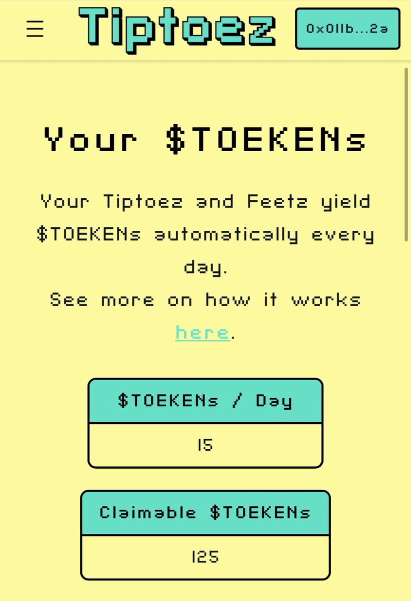 JackyGekko's tweet photo. Talking about #passiveincome and #DeFi, @TiptoezNFT is a game changer in the #NFT space:
Strong community ๐
More drops to come ๐
Roadmap followed and delivered since now โ
Floor is rising ๐
Do I forgot something? Ah yeah, #feetz yield 20x more than a single #toe ๐ฅ https://t.co/tpYziUTtWg