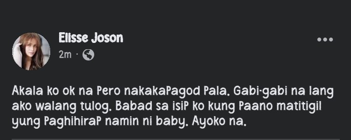 AlexiesCarreon's tweet photo. Ano kaya problema ni @ElisseJoson :(
#MPMC https://t.co/PJ6VSIIj9D