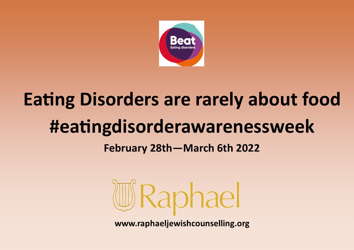 JcsRaphael's tweet photo. #eatingdisorderawarenessweek @UKJewishED @beatED @UJS_UK @Young__US @JewishChron https://t.co/ZaMWeh4NqI