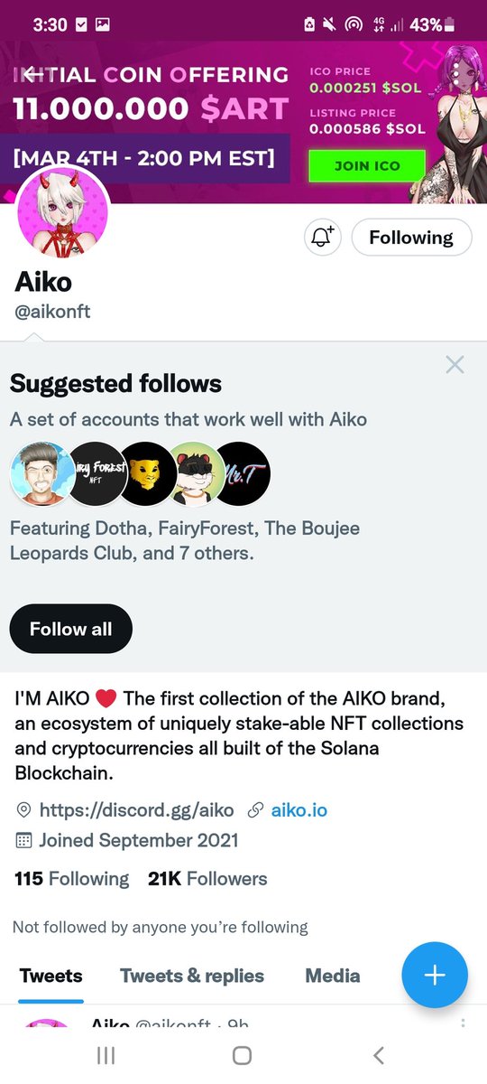 BossGabby06's tweet photo. @SweetCryptoz @aikonft Done https://t.co/9DDzk0FLRB