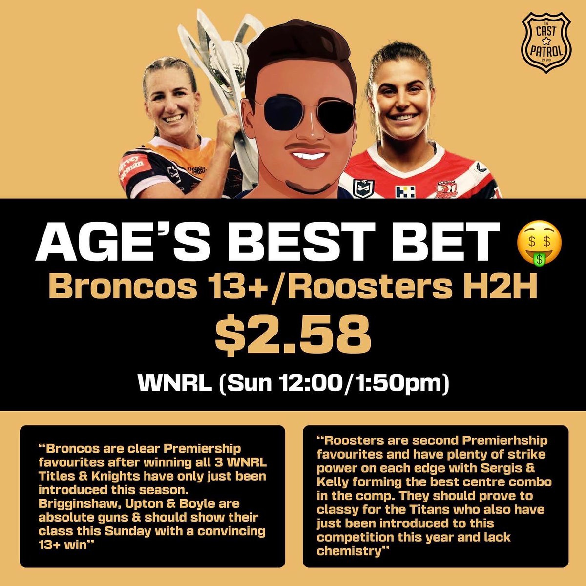 thecastpatrol's tweet photo. WEEKEND BEST BETS ๐ฐ
#backcastneverlast https://t.co/wzU8EsLSNx