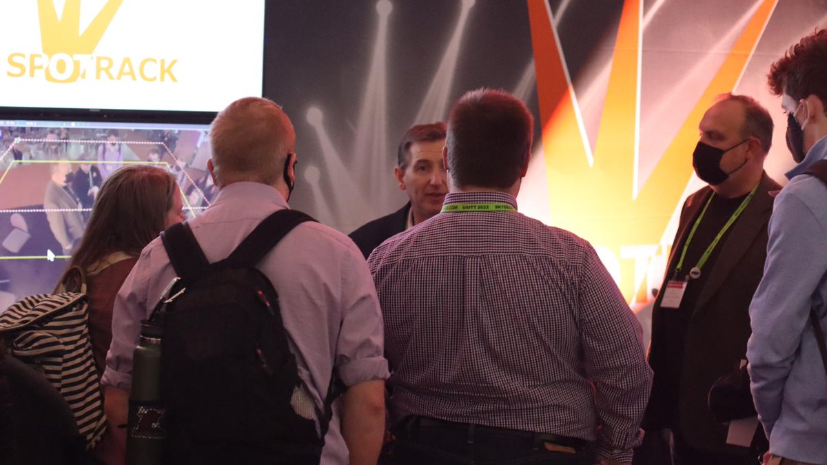 Spotrack_'s tweet photo. First day of @usitt Expo 2022. Great to meet so many people. Stop by booth 1047 to learn more about Spotrack automated follow spot systems.
#alwaysspoton #alwaysontarget #spotrack #usitt https://t.co/NSptgHlp2a