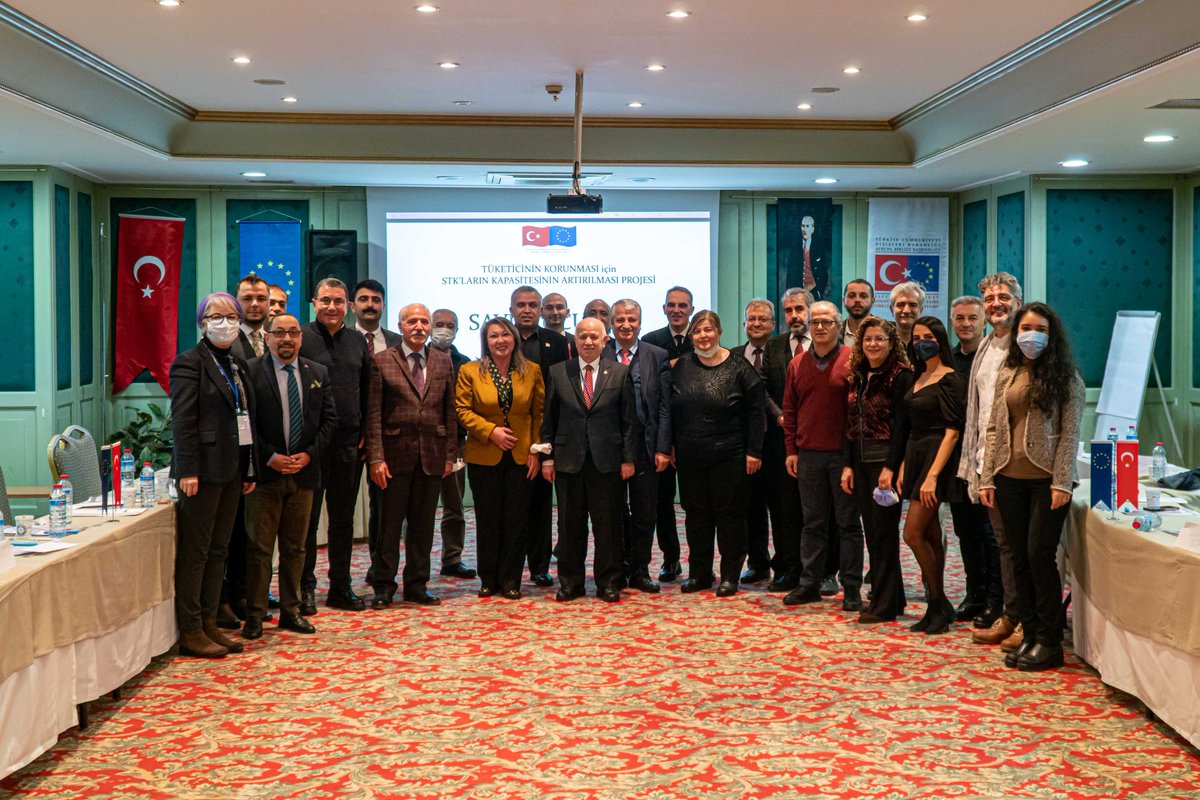 Projemiz bünyesinde bulunan, Tüketici Konseyi Araştırma, Çalışma ve İzleme konulu Çalıştay-I faaliyetimizi Ticaret Bakanlığı ve birçok Tüketici Federasyonlarının değerli katılımcılarıyla gerçekleştirdik. 
<a href="/ABBaskanligi/">T.C. Dışişleri Bakanlığı Avrupa Birliği Başkanlığı</a> 
@cfcuturkey 
<a href="/sivilsektor/">Sivil Toplum Sektörü</a>