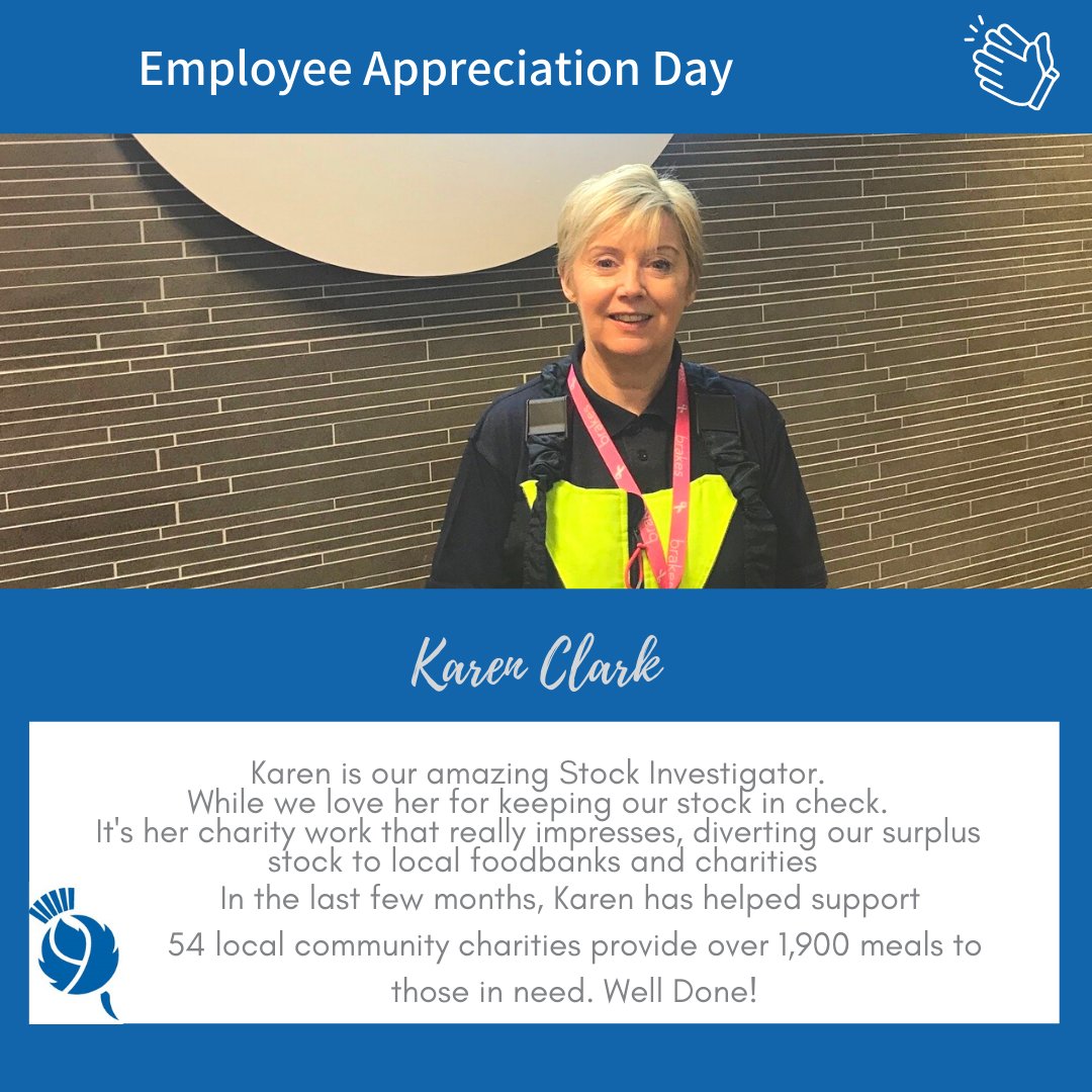 Brakes_Scotland's tweet photo. #employeeappreciationday #employeeappreciation #employeespotlight #employeerecognition #thankyou #team #work  #workplace #happy #hardwork  #workfamily  #dedication https://t.co/sUqOpwUpjW