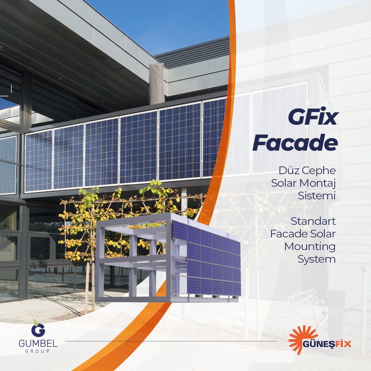 gunesfix's tweet photo. GFix Facade - Düz Cephe Solar Montaj Sistemi
Standart Facade Solar Mounting System

Güneşten gelen enerjiyi ayakta tutuyor ve size en kaliteli bağlantı elemanlarını sunuyoruz. https://t.co/WAQtn7LFFV
