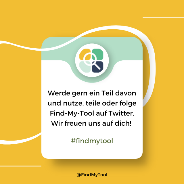 FindMyTool's tweet photo. Was ist https://t.co/pm0J6BuvGQ? Mit Hilfe der #Community bieten wir dir eine Sammlung an digitalen Tools, damit du nicht länger selbst sammeln/suchen musst. Das Beste daran: die Liste wird ständig erweitert &amp; aktualisiert!🙌🏼 #twlz #SharingIsCaring #education #edutwitter https://t.co/BLWiBchNV5
