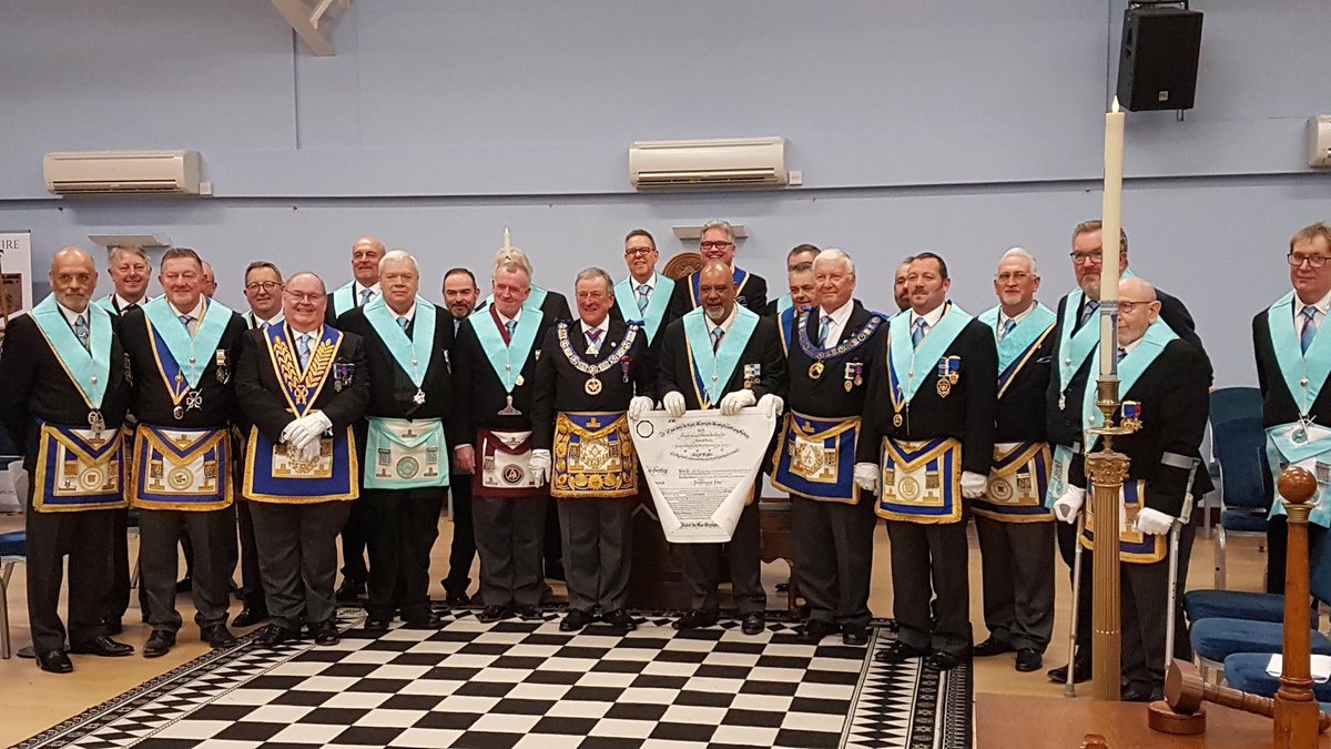 Congratulations to the Consecrating Team, the new Worshipful Master and Officers of Fundamental Lodge No. 10002 for a fantastic Consecration Meeting yesterday.