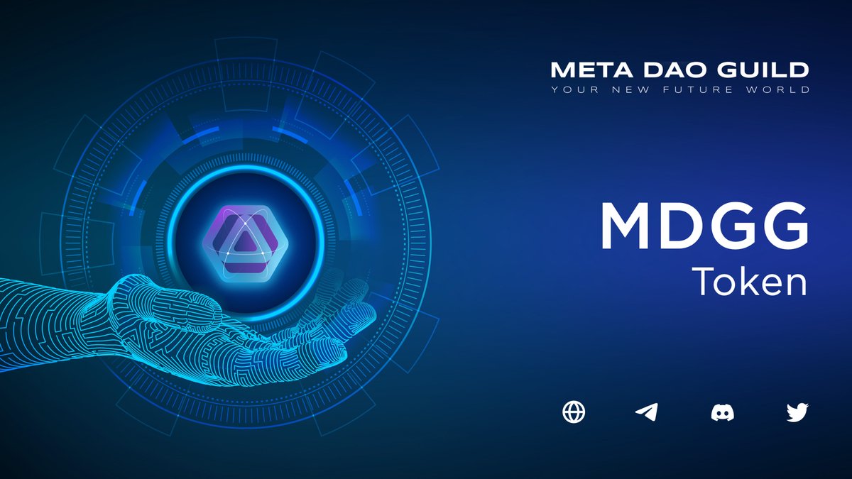 MetaDAOGuild's tweet photo. 🪙MDGG is a native token that plays a significant role in the Meta DAO Guild structure. The entire Meta DAO ecosystem will use MDGG to support its activities.
👉🏻Get more information about MDGG in our Medium:
https://t.co/YMc86xmSp6
#MDGG #cryptocurrency #gamefi #gamefiguild https://t.co/gNO8ota15c