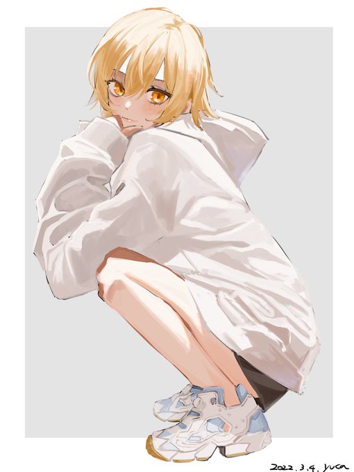 「blonde hair dated」 illustration images(Popular)