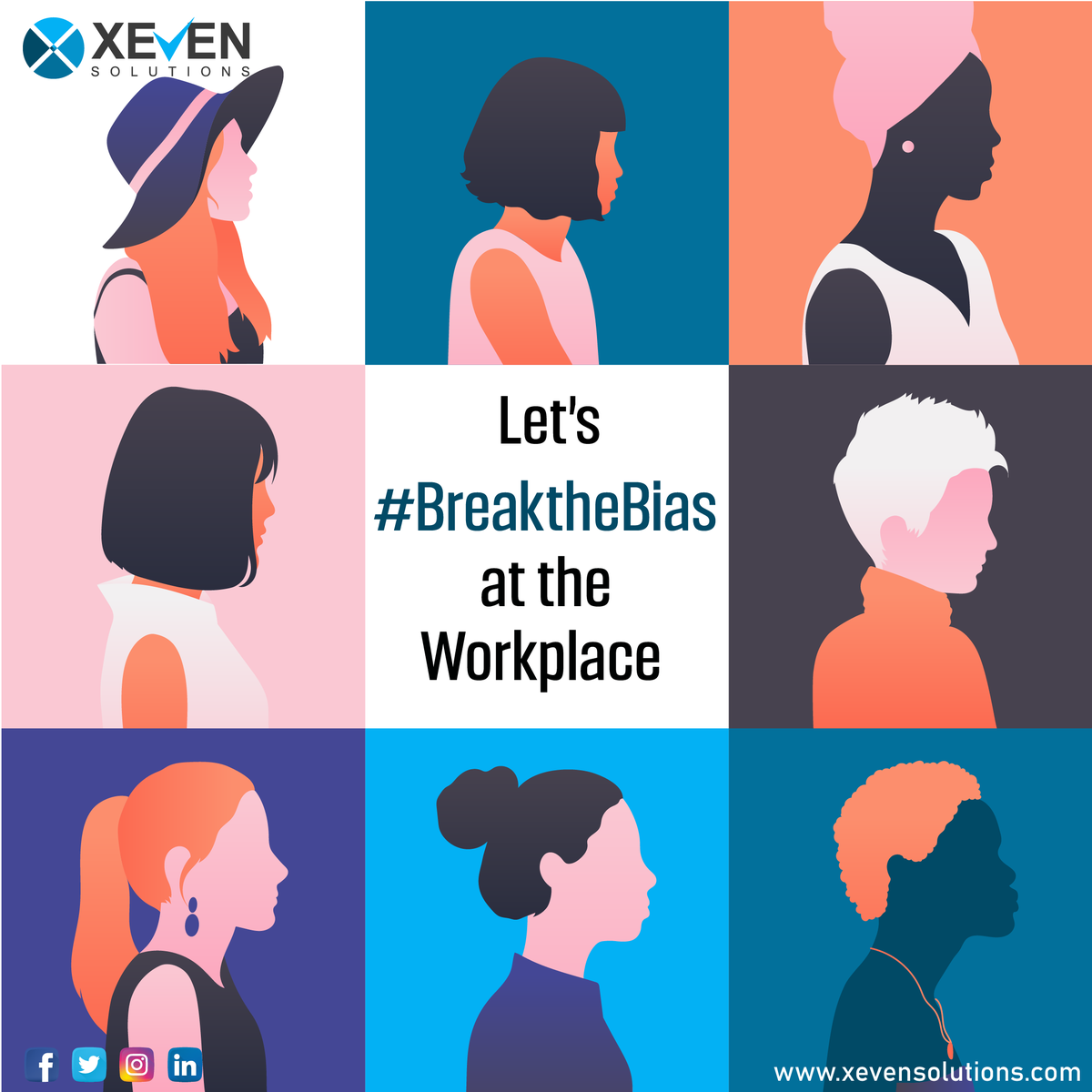 SolutionsXeven's tweet photo. With only 19% of the technology workforce being women, another mission of Xeven Solutions is to provide avenues for females to contribute to the digital and technological advancements that are innovating the world.
#breakthebias #womenempowement #womenentreprenuers #womensday2022 https://t.co/nOT1JF9EAY
