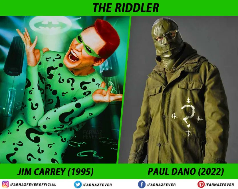 Talk about major throwback, here's a look at the characters costume from the previous films. Don't forget to catch #TheBatman running in cinemas now.
#Nostalgia #FlashbackFriday <a href="/TheBatman/">The Penguin</a> <a href="/WarnerBrosIndia/">Warner Bros. India</a>