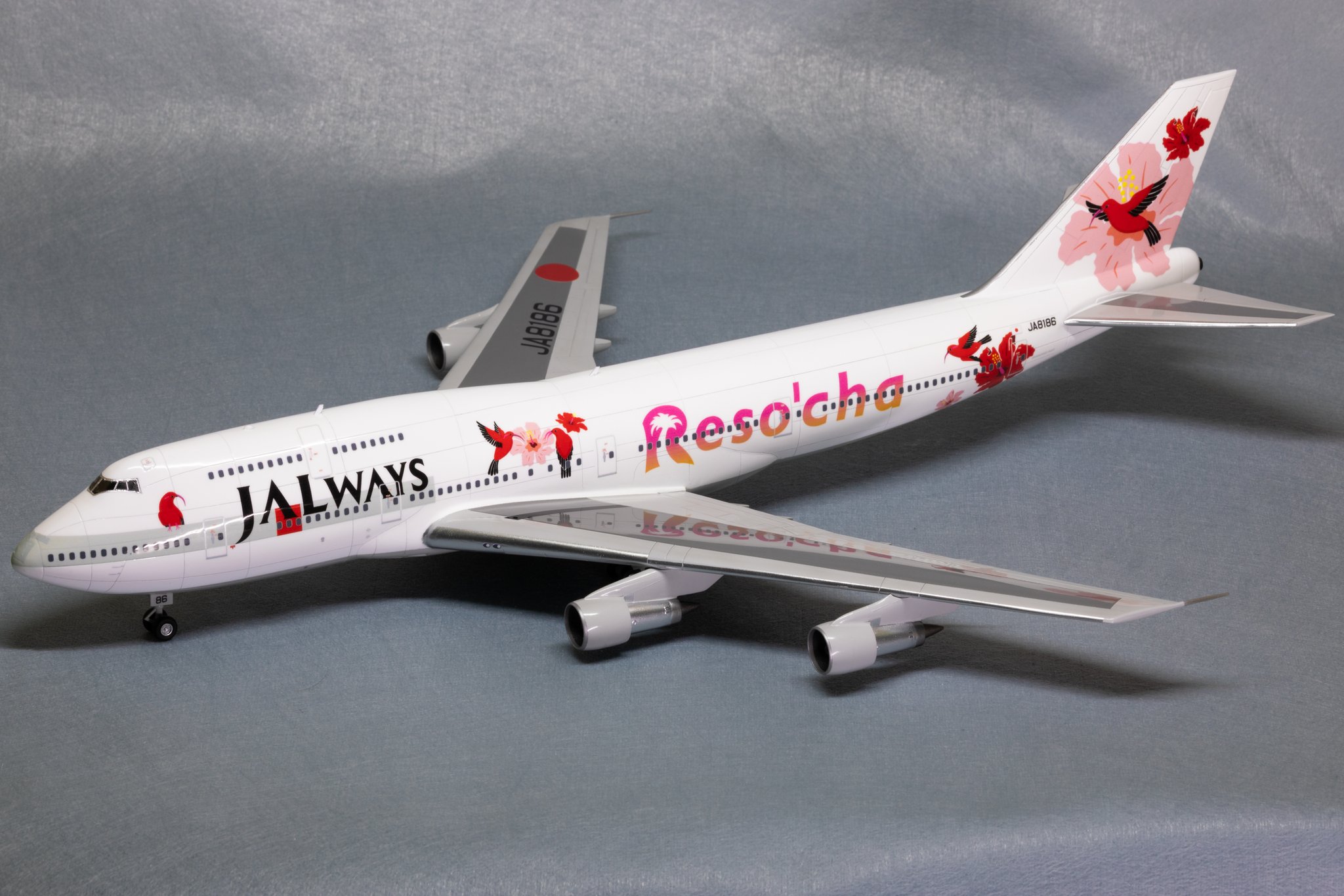 Boeing 747-300 Reso'cha 1:200 JAL