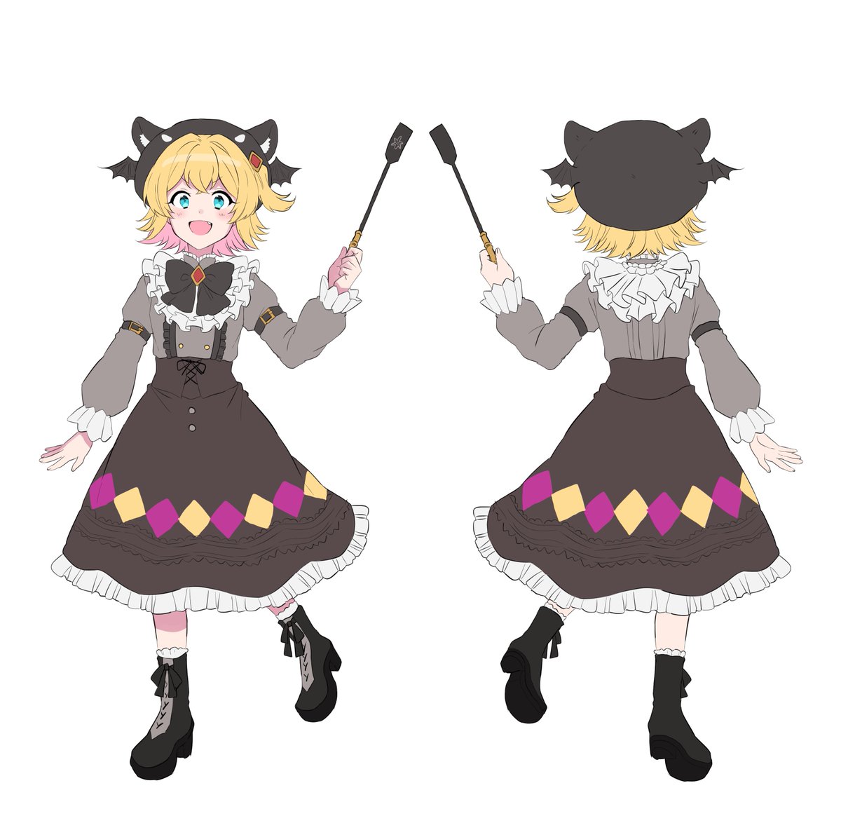 【資料公開】
「シトリー」
魔獣を使役する明るい少女
彼女の純粋さは
時に人類にとって最悪の結果を産み落とす
---
過去編ご視聴ありがとうございました！
停止前ラストに六魔星から
シトリーのデザイン資料を公開します！

過去編最新話はこちら！
youtu.be/bKr7Mn9yLXk

#マギデイ