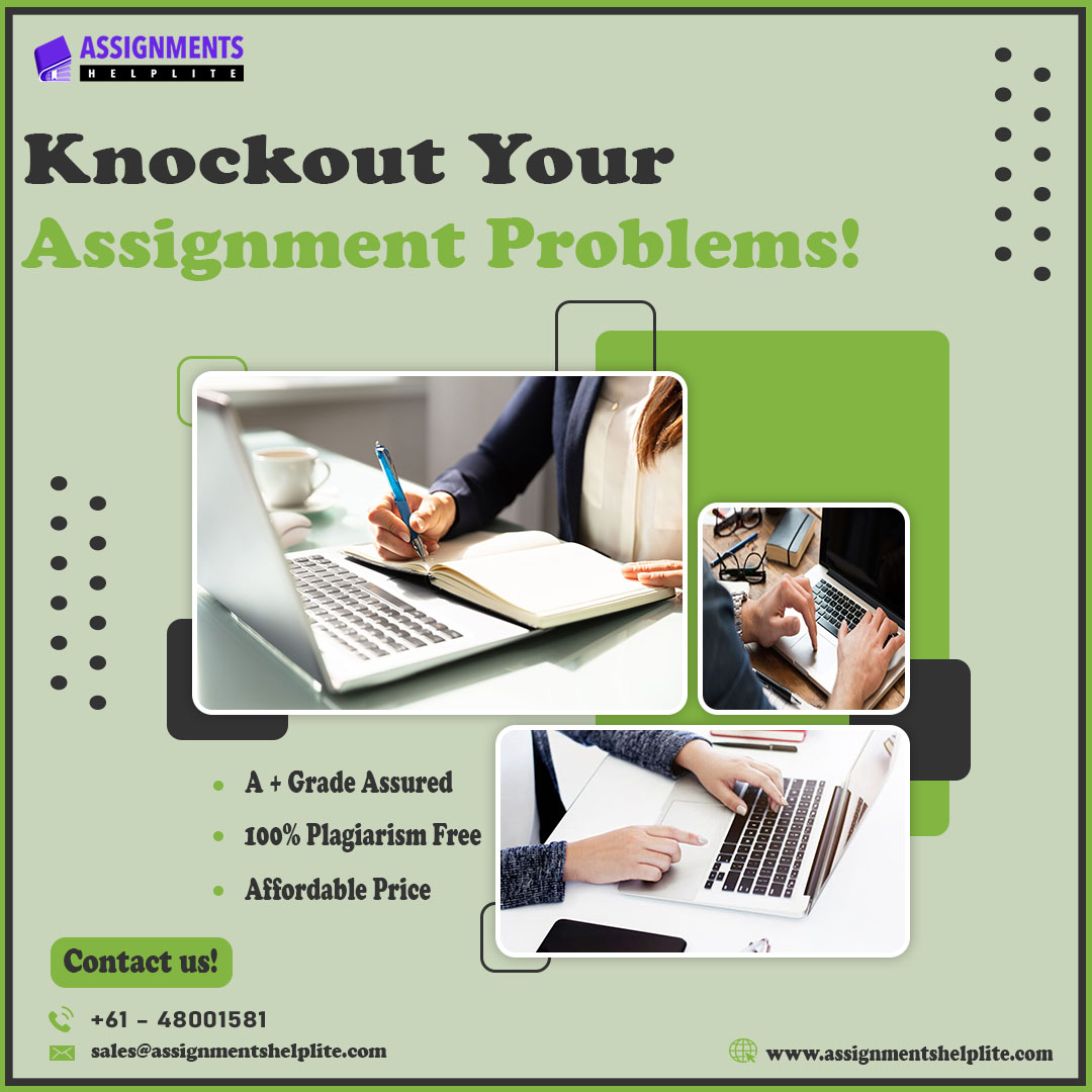 AssgmntHelpLite's tweet image. ✔️Knockout Your Assignment Problems!
✅A+ Grade Assured
✅100% Plagiarism-Free
✅Affordable Price
🌐 Visit: assignmentshelplite.com
✉️ Email Us: sales@assignmentshelplite.com
📞 Call Us Now: +61 480 015 851
#AllAssignmentHelp #BestAssignmentHelper #assignmenthelp