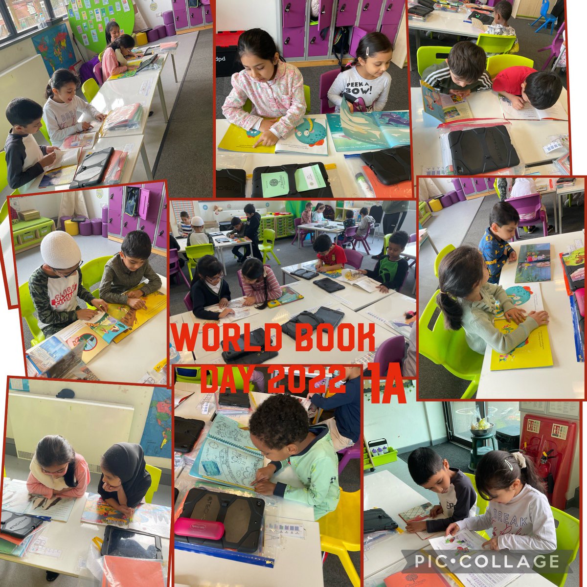 World Book Day #sharingourfavouritebook #2022 #1A <a href="/OliveTreeBolton/">Olive Tree Primary</a>