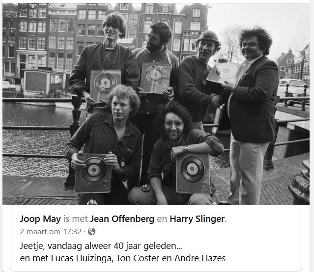 Als we Joop May toch niet hadden en zijn archief!!!!!
40 jaar terug in de tijd!