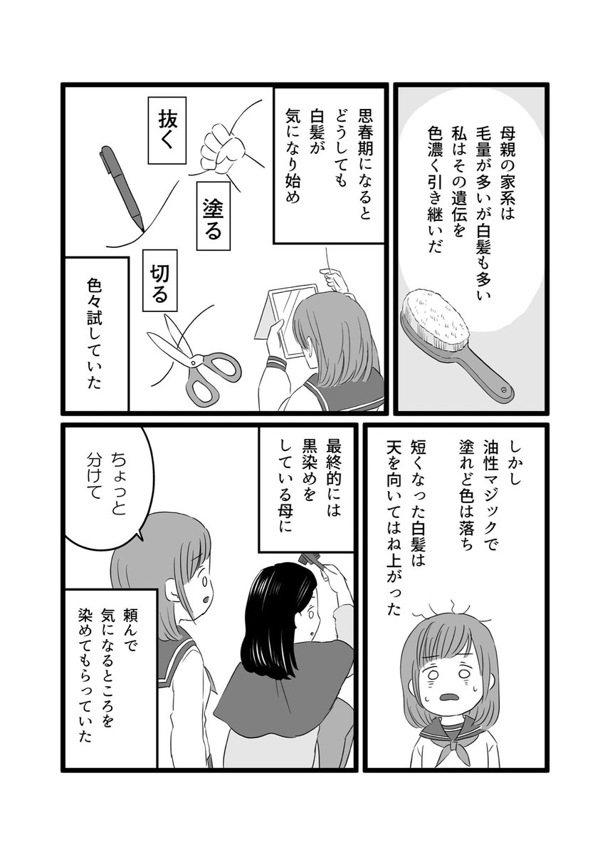 産後に白髪が急増して月１でヘアカラーしないと耐えられない量に 美容室のサブスク をやってみたらめちゃくちゃ良かった Togetter