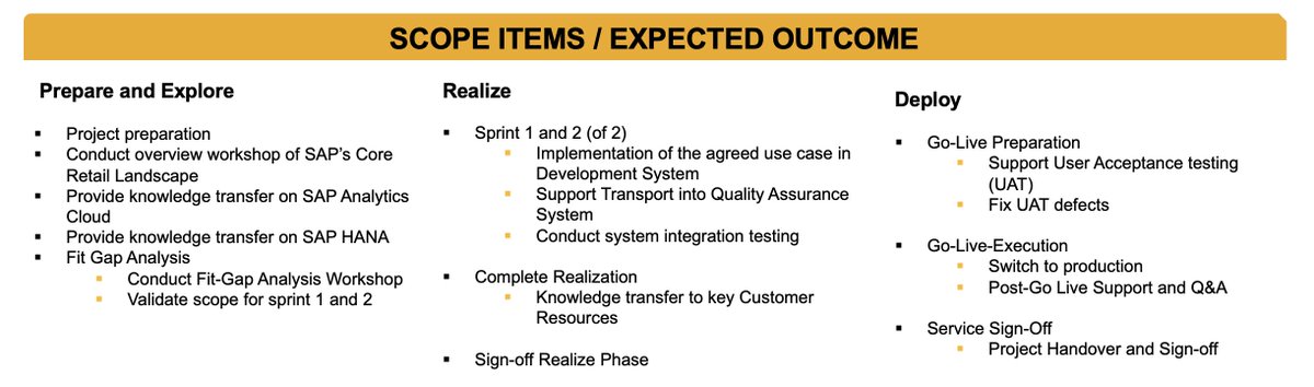 TheSventor's tweet image. quick-start service for retail analytics with SAP Customer Activity Repository dlvr.it/SL3QWW