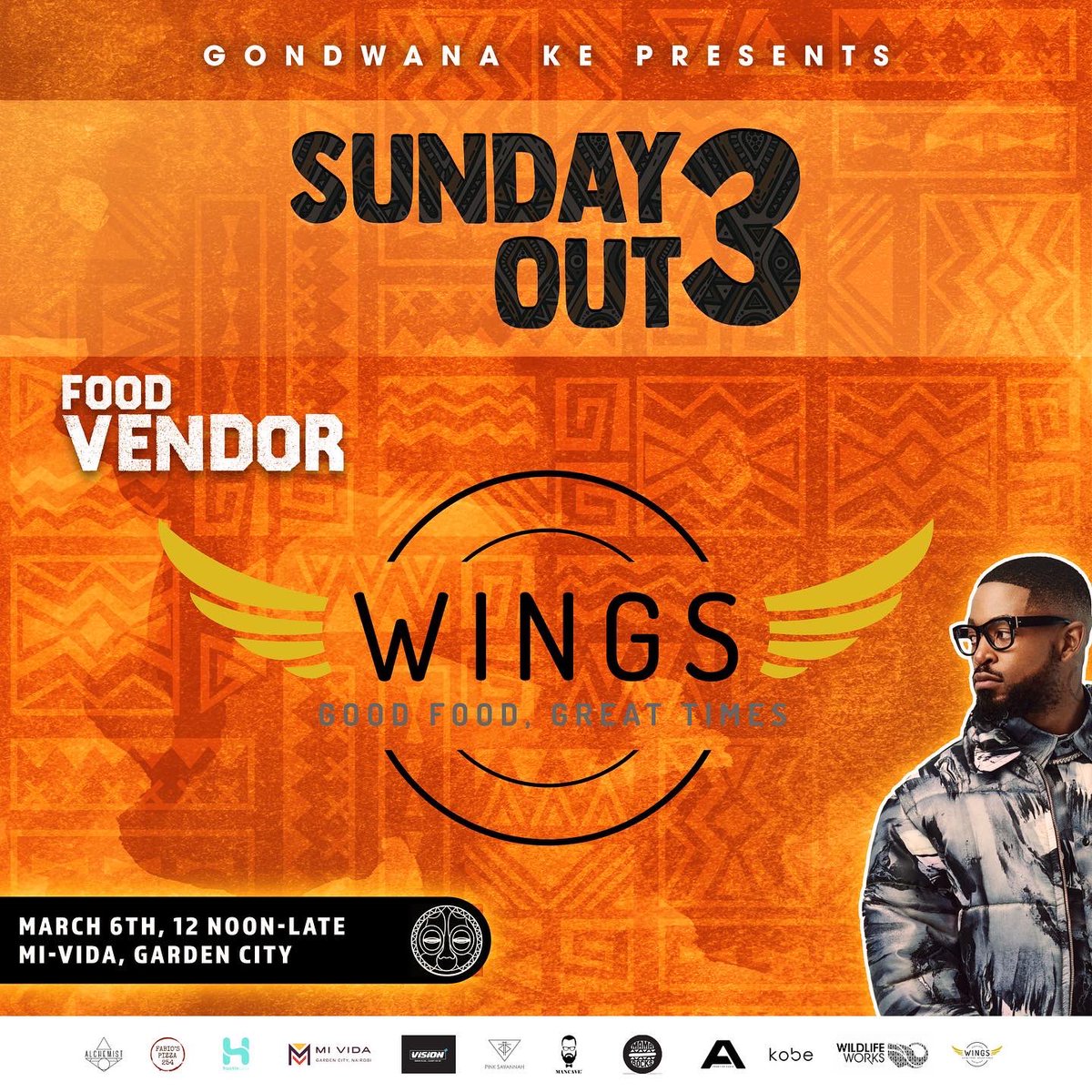 gondwana_Ke's tweet image. To keep our #PeopleOfGondwanaKE feeling  &amp;amp; looking Sunday fresh, we have paired an amazing array of food &amp;amp; fashion vendors to join in on the fun! Our advance tickets ONLY on @hustlesasa via our link in bio &amp;amp; we hope to see you at Mi Vida Gardens, Garden City for our #SundayOut