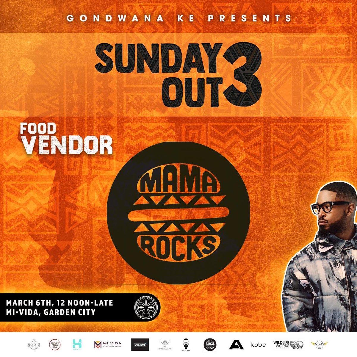gondwana_Ke's tweet image. To keep our #PeopleOfGondwanaKE feeling  &amp;amp; looking Sunday fresh, we have paired an amazing array of food &amp;amp; fashion vendors to join in on the fun! Our advance tickets ONLY on @hustlesasa via our link in bio &amp;amp; we hope to see you at Mi Vida Gardens, Garden City for our #SundayOut