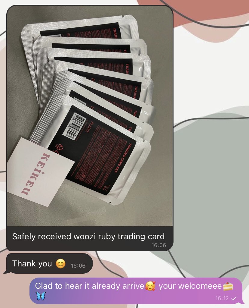 Keikeu__'s tweet photo. Thank you for your trust🥰🍰 #keikeufeedbacks https://t.co/2P2r7xTA6J
