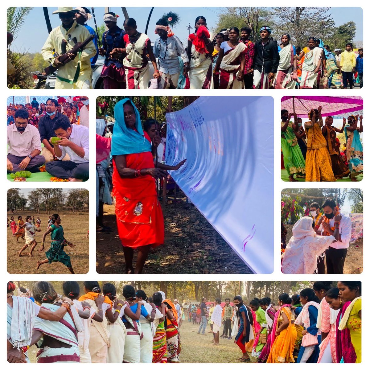 preetam_05's tweet photo. Members of Teerathdhara Mahila Sangh, Darbha (Bastar) celebrated their fifth annual event “Didi Mandai” on 3rd march. Very motivating speech by District Collector and ZP CEO on works of women collectives. @rajat4bansal @BastarDistrict @ChhattisgarhCMO @PRADAN_India https://t.co/GXGi6w0QRi