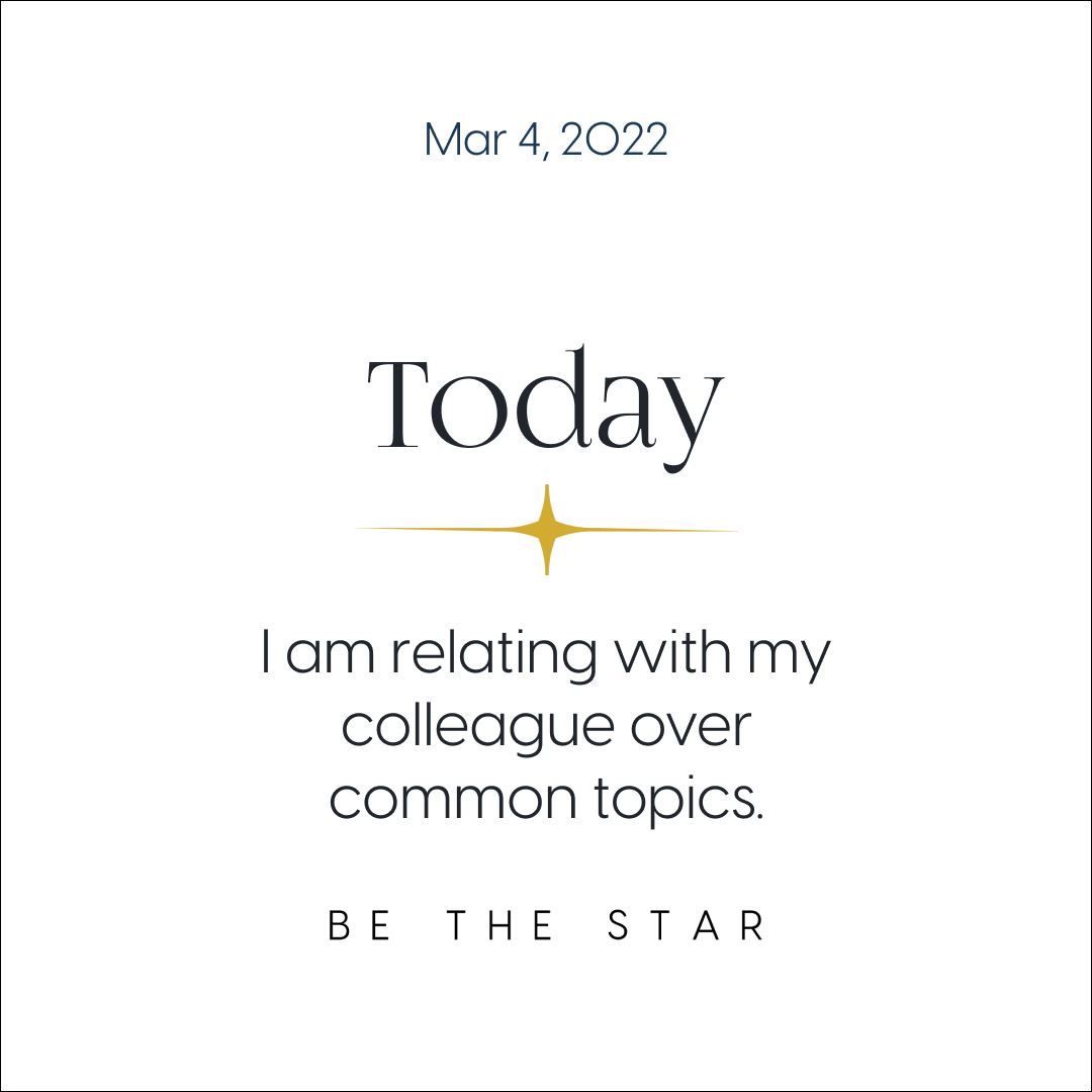 CoachVikram's tweet image. Today, I am relating with my colleague over common topics. #Focus #RelationshipBuilding #Commonality #Conversations #LeadershipCommunication #ExecutivePresenceMeasurement #BeTheStar