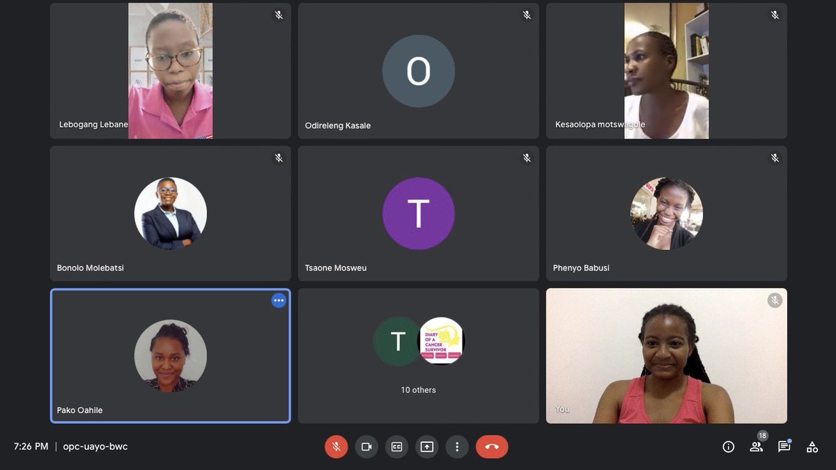Last night was a special moment☺️After months of preparations we finally started #G4GBotswana s first ever cohort for #VisuallyImpaired Mentees. Congratulations to Mentors Tsaone, Odireleng, Bonolo and Kesaolopa for kickstarting #LionHeartedCohort session 1 💐#DifferentlyAbled