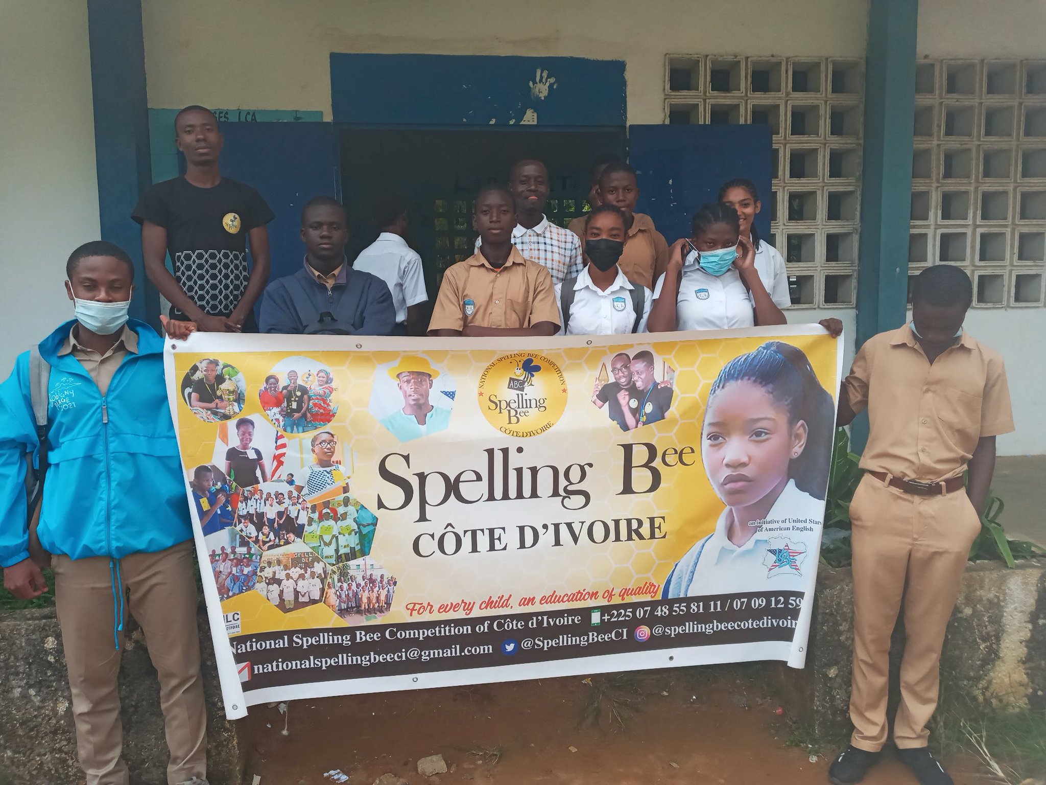 Spelling Bee Côte d'Ivoire🇨🇮 on Twitter "On March 2, 2022, we met the