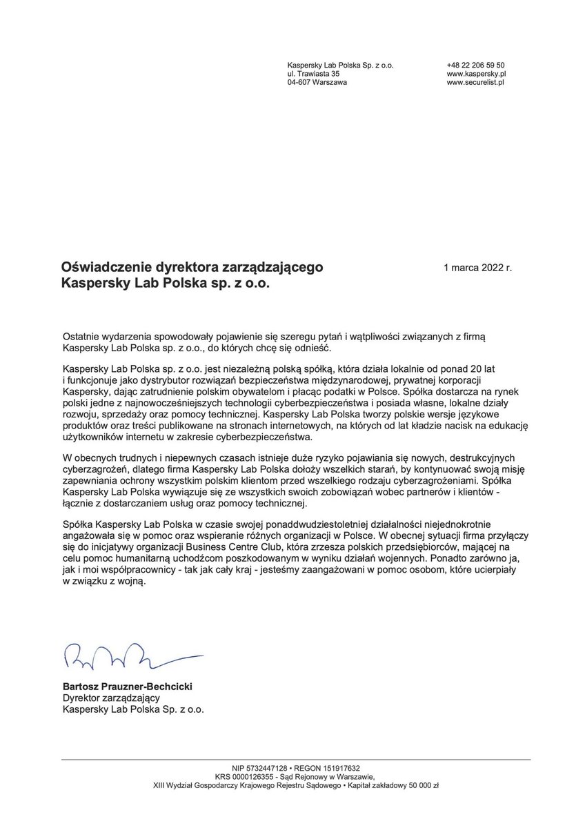 ZaufanaTrzeciaStrona @zaufanatrzeciastrona@infosec tweet media