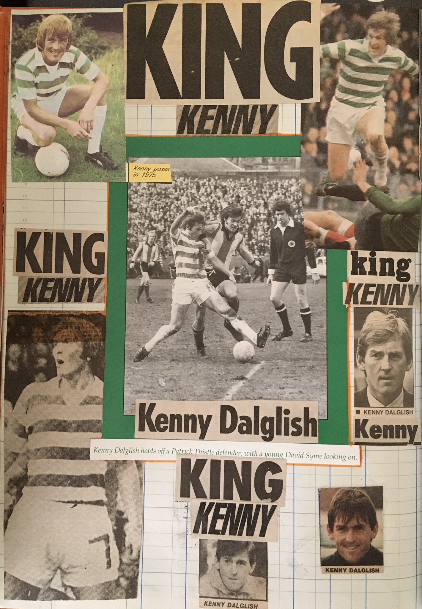 Happy birthday to Kenny Dalglish. 