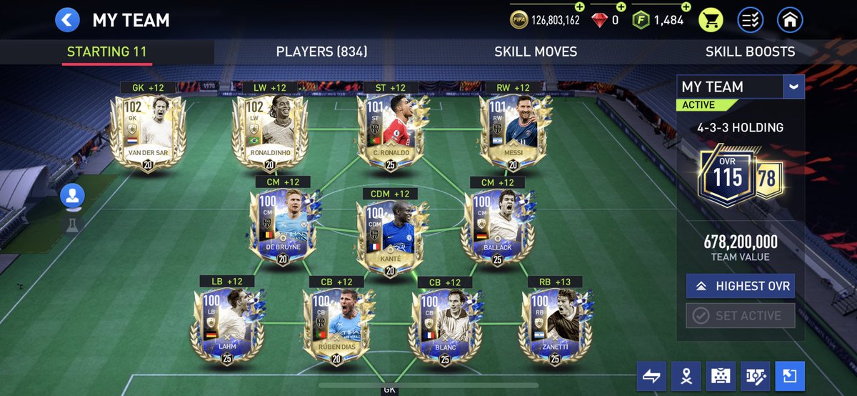 DimitarFM's tweet photo. 115✅ 🇧🇬💪.                                 #FIFA22 #FIFAMobile #fifamobile22 https://t.co/pIF47d16Sd