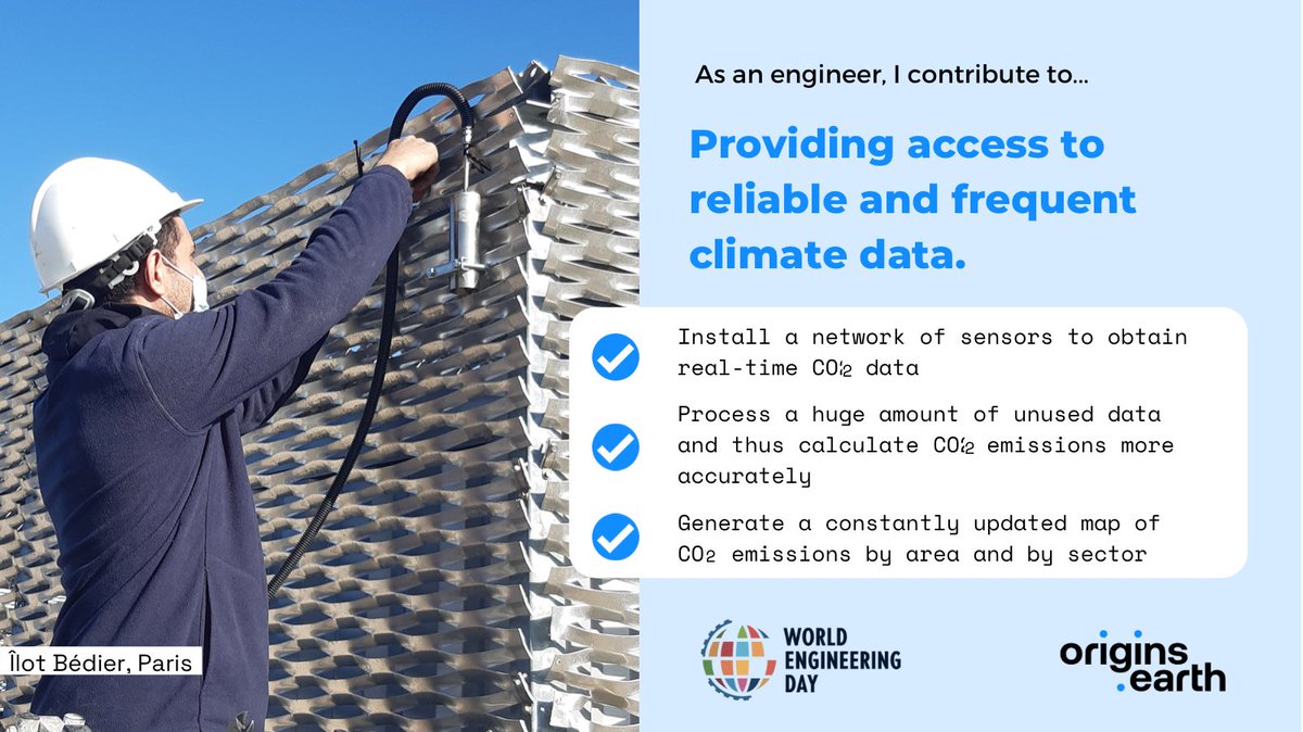 OriginsEarth's tweet photo. ✨Happy #WorldEngineeringDay22 !

#ClimateChange 
#TeamOrigins #OriginsEarth #ColibriSpirit 
#WED2022 #WorldEngineering 
#Suez4Tomorrow https://t.co/pLu9Zhn0Qh