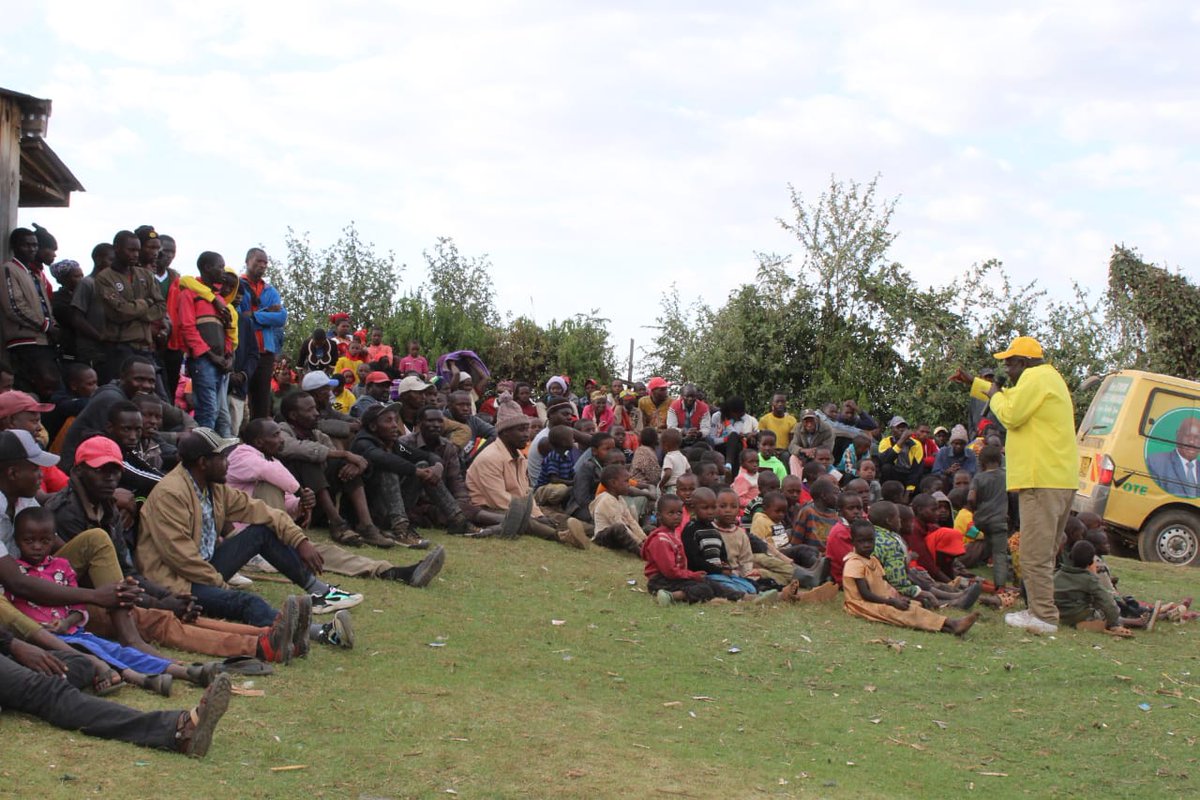 HonSimonChege's tweet image. Hon Simon Chege Mwangi had a great time interacting with the great people of Mossop, Mauche Ward, Njoro constituency. Mheshimiwa discussed with them his manifesto and the great plan he has for them,