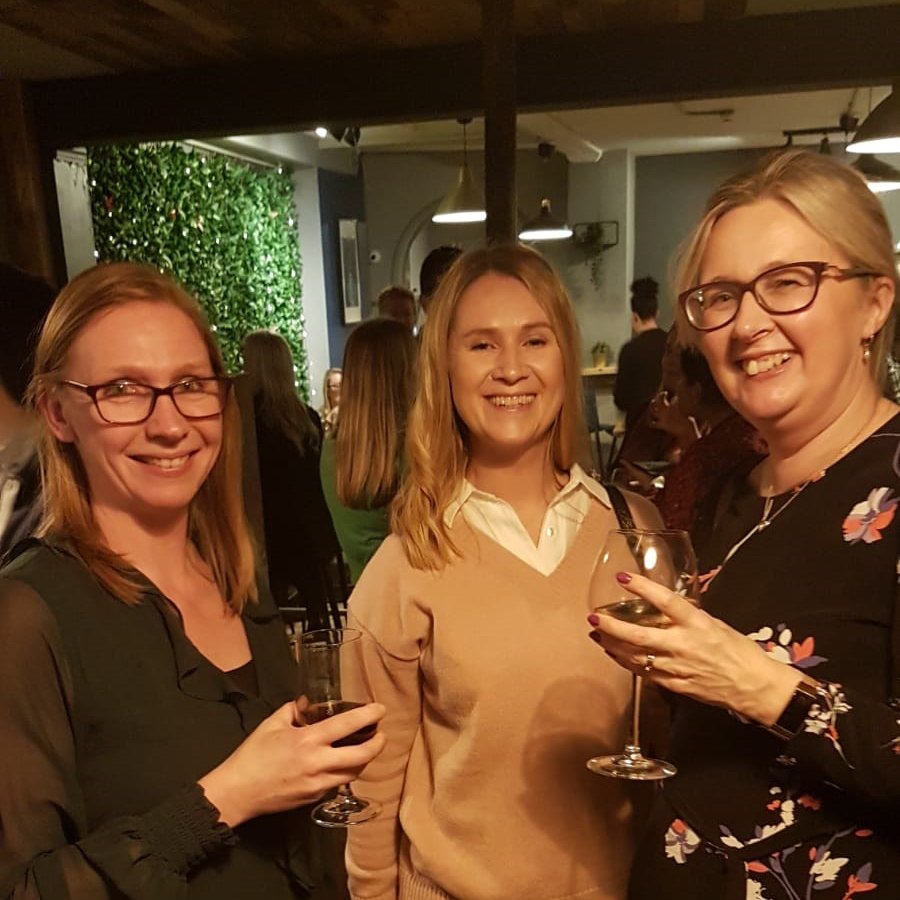 Gorvins's tweet photo. A lovely @Gorvins night out at @Project53Skpt. @mancier @ClaireBeaumont2 @MarkDGorvins1 https://t.co/pP2FNGiKuc