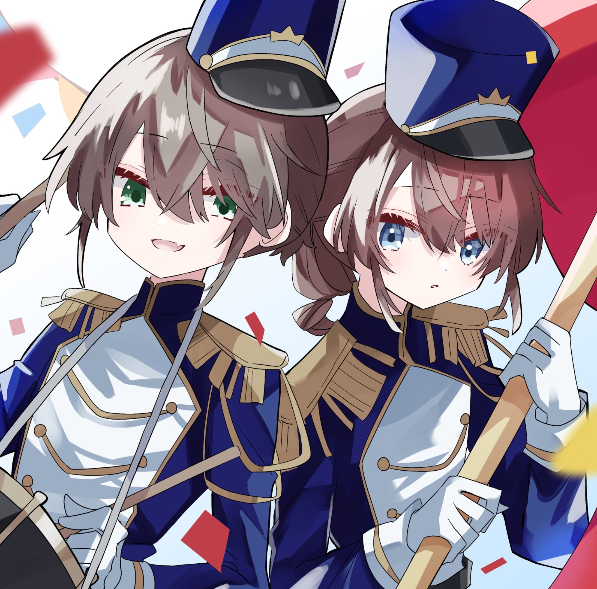 XyP0406○ポンチ絵と男性 その5 *傷み有り【絵葉書】