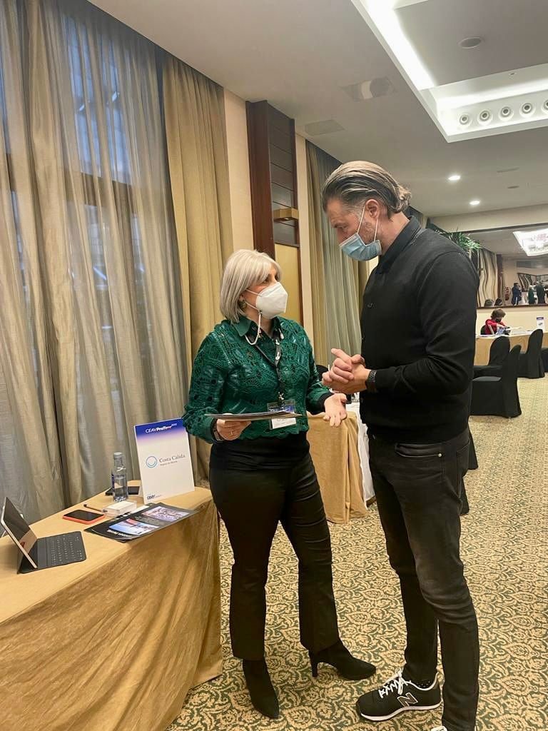 itremurcia's tweet photo. 💼 Asistimos al workshop @CEAV_AAVV Protour 2022 en #Madrid 📍.

✅ Participan más de 100 agencias de viajes.
🎯 Nuestro objetivo: generar networking entre las agencias de viajes y el destino #RegióndeMurcia de cara a la temporada vacacional. 

#TurismoRM #CostaCálida https://t.co/kP5jT9uqkZ