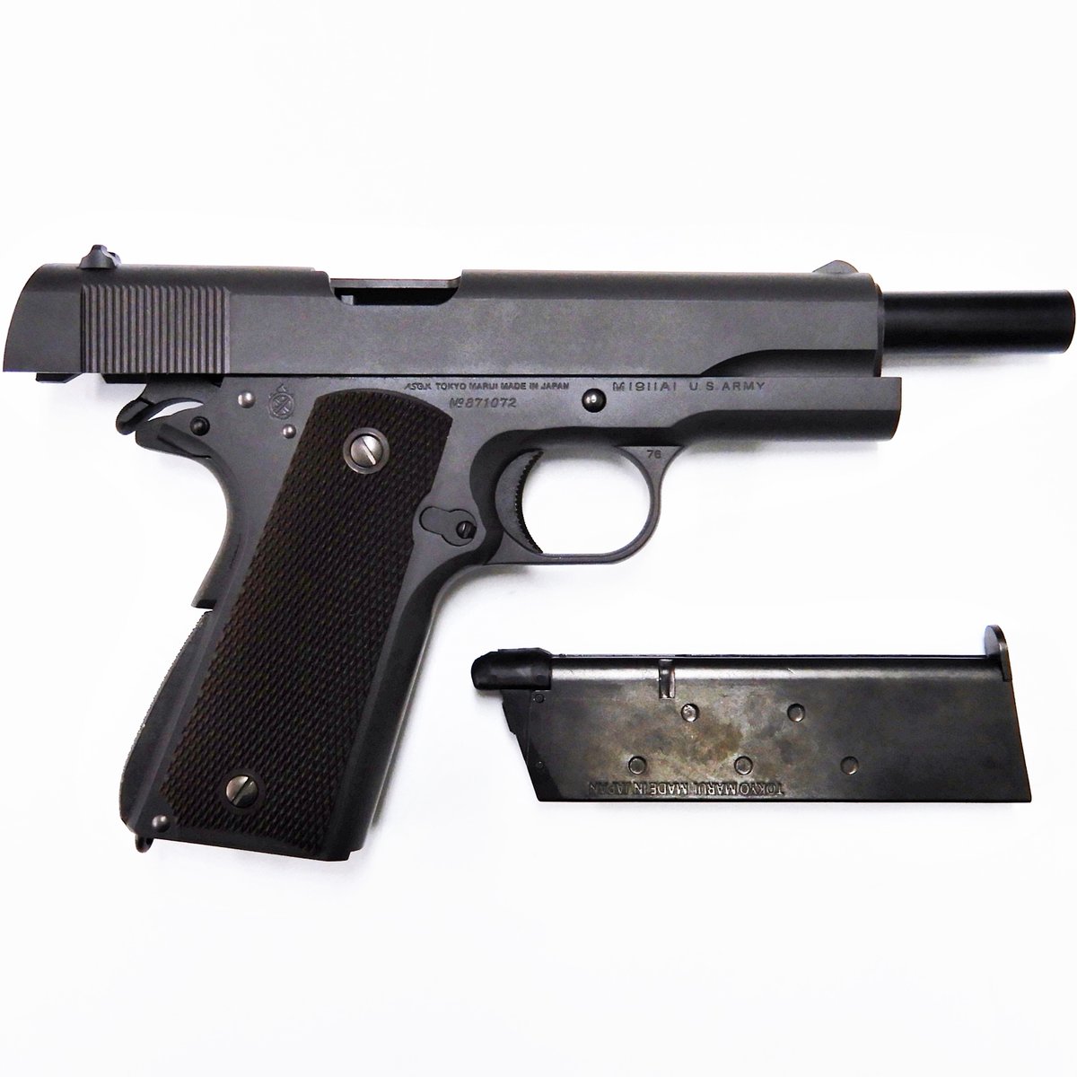SFBC_GURKHA's tweet photo. ■東京マルイ M1911A1 COLT GOVERNMENT #ガスブロ
【中古良品A】11,000円
個別備考: マガジン擦れ(小)
二度の世界大戦を戦い抜き、現在も派生型が軍や準軍事で採用されている合衆国産まれの軍用自動拳銃
https://t.co/x5xzZUQjXf
#45ACP #M1911A1 #GI45 #COLT45 https://t.co/yKs6r16IoP