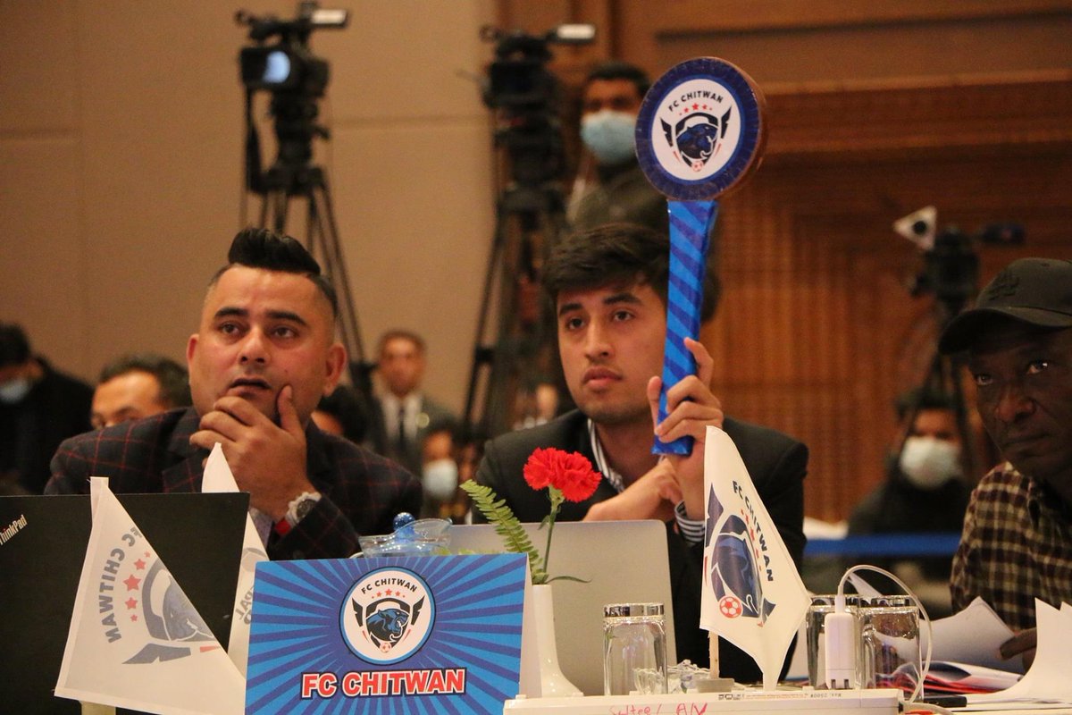 NpSuperLeague's tweet photo. UPDATE - NSL PLAYER AUCTION 2022 going great so far. More on the go.

Watch LIVE on YouTube https://t.co/TpfnkcpJd8

#NepalSuperLeague #abakhelchhanepal #NSL2022 #nslplayersauction https://t.co/acjhCL2Kze