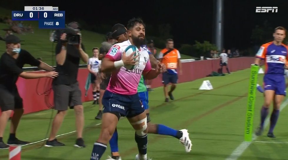 ScrumESPN's tweet photo. ⏱️ 2'PT Try de Young #Tonumaipea, convertido por Matt #Toomua para #Rebels. 

🏝️🇫🇯 0-7 🛡️

▶️ Seguilo en exclusiva en #StarPlusLA: https://t.co/g5pTElKgBR

#MiraloEnStarPlus https://t.co/W0mSvfXhwn