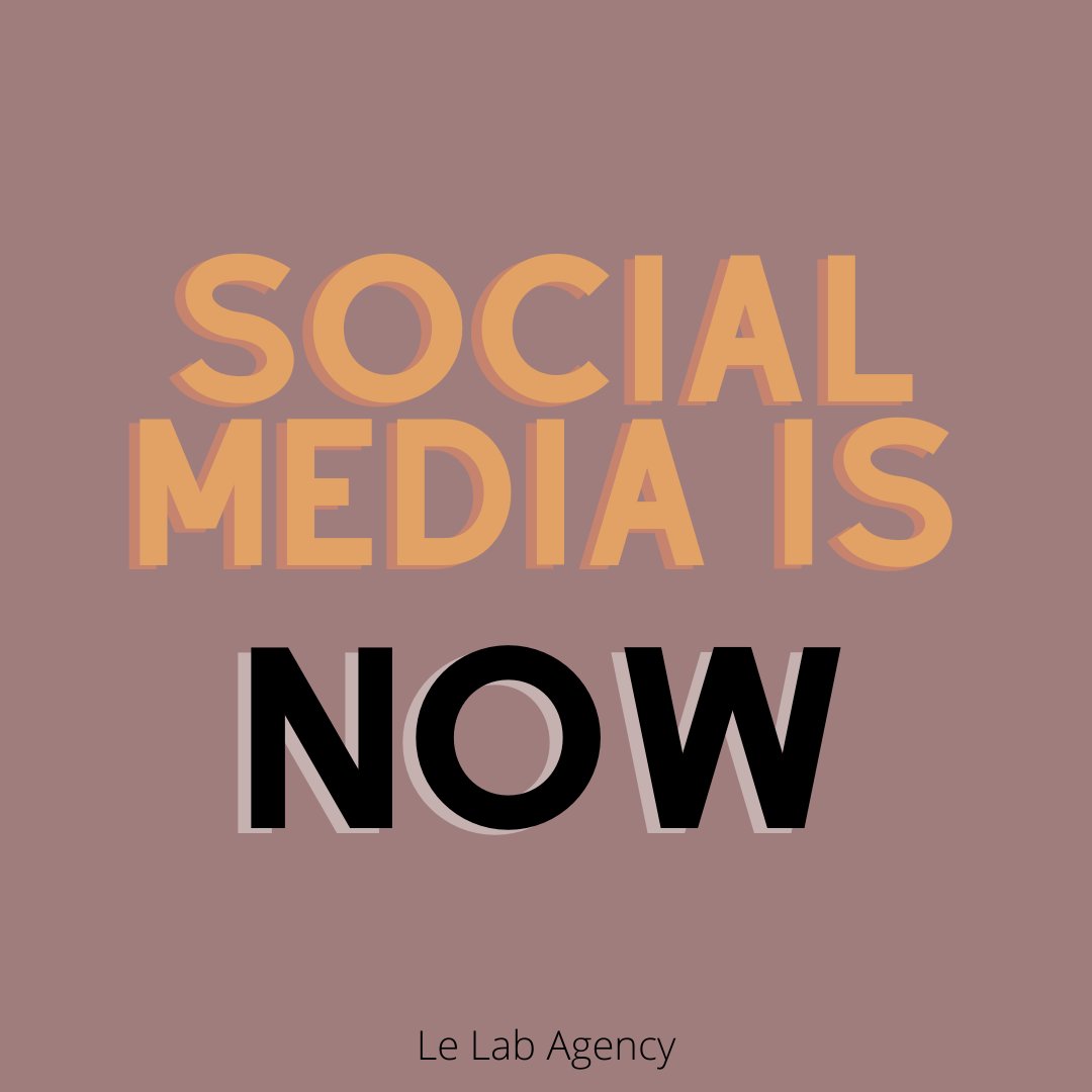 Pourquoi attendre pour communiquer sur les réseaux sociaux ? 
#socialmedia #lelabagency