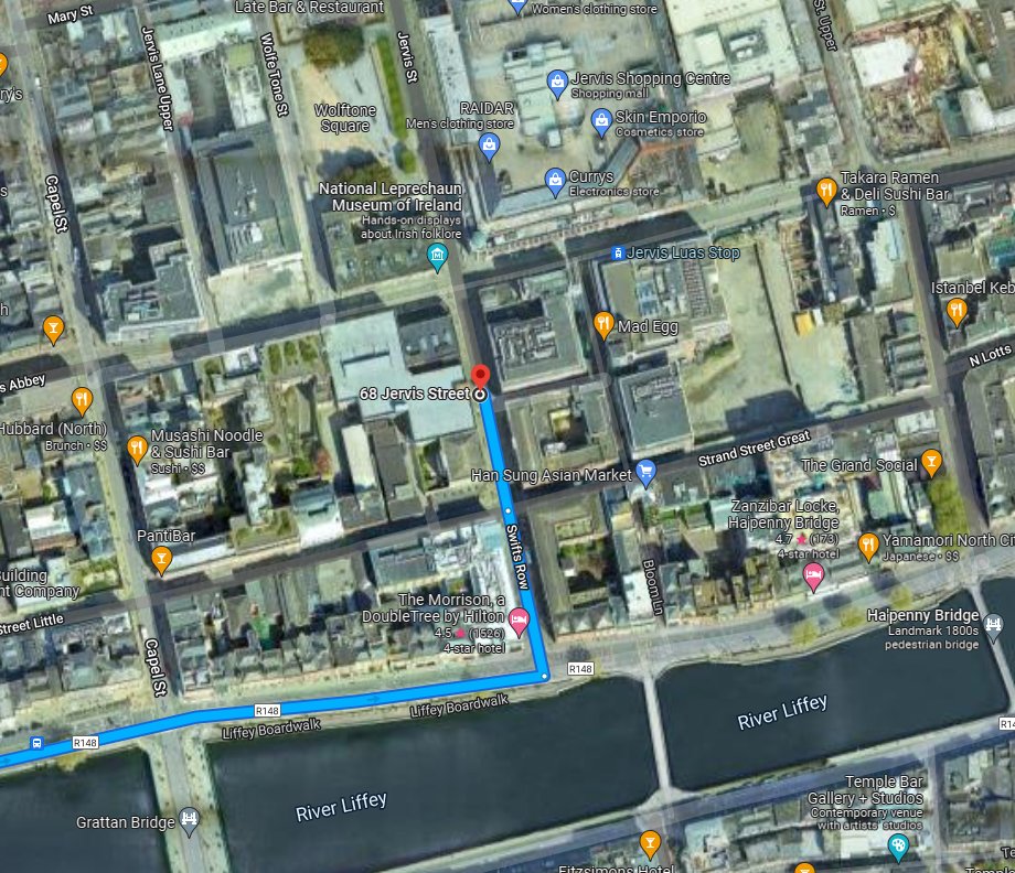 LiveDrive's tweet photo. It's now even easier to cycle around Dublin city centre thanks to the new cycle parking facilities in Jervis St Car Park 🚴

There are 64 bicycle spaces and 4 for cargo bikes so consider taking 2 wheels next time you're heading to town!

@TFIupdates 
@DCCTraffic 
@dublincityfm https://t.co/4ZJG5hiNPK