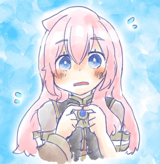 可愛いって言ってもらえたねルカちゃん 