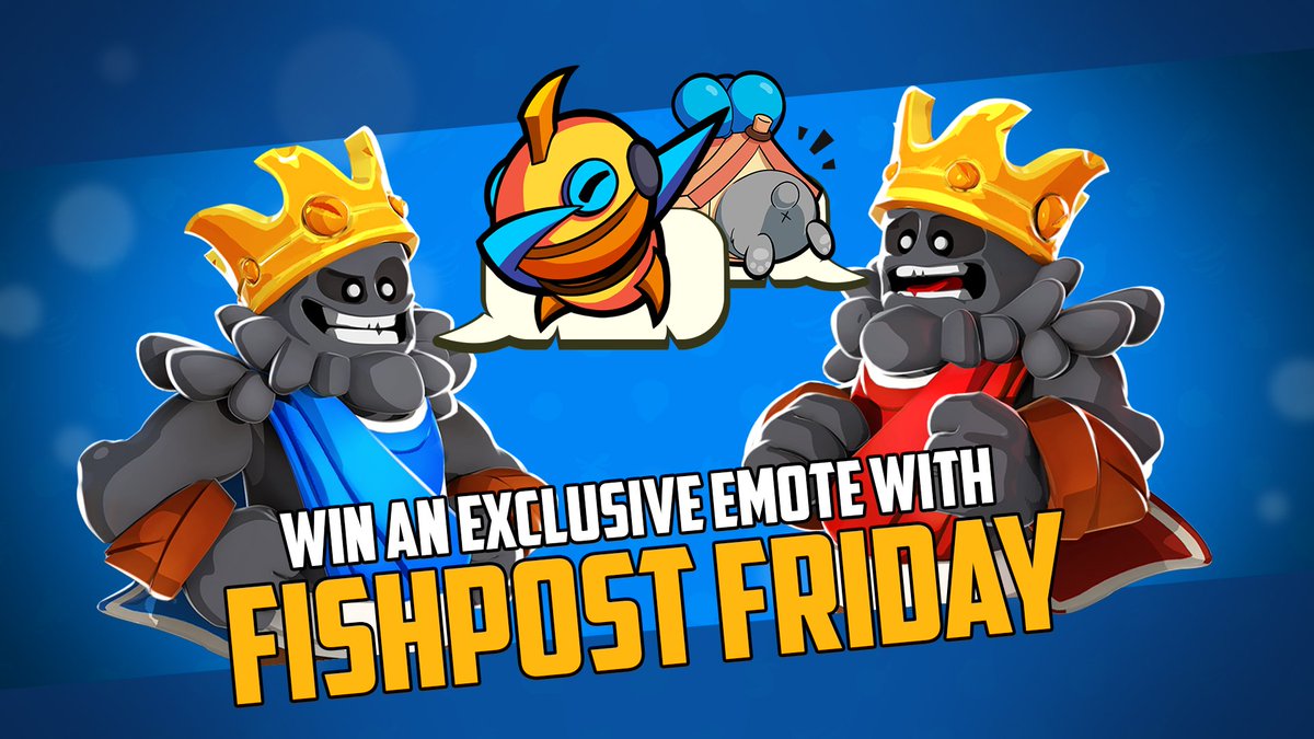 A new #FishpostFriday contest just started on our Discord, participate for a chance to win either 100 gems or one of our exclusive Emotes! discord.gg/badland #contest #fanart