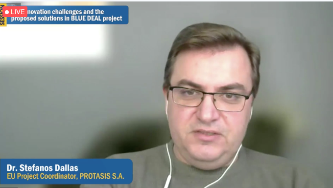 bluedeal_med's tweet photo. #HappeningNow #BDCapLab 

🗣️Stefanos Dallas from #PROTASIS share with us their solution for 2 of the #OpenInnovation Challenges

If you want to know more about their device, stay stunned!

#bluegrowthcommunity https://t.co/F3m97oFQER