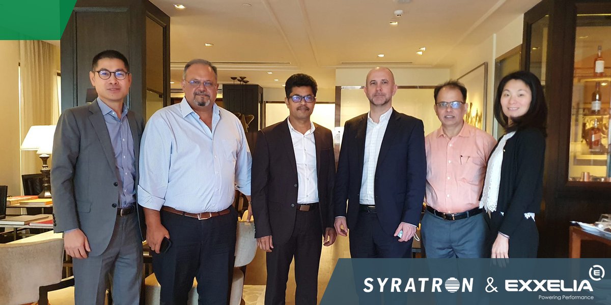 Exxelia's tweet photo. 🟩 Our #teamexxelia & Exxelia Alcon teams could not visit India without spending time with our long time partner: Andy Khandwala, CEO of #Syratron. After 2 years of only seeing each other via video conference, it was great to finally handle business in a face-to-face meeting. https://t.co/rV3TOqUKeP