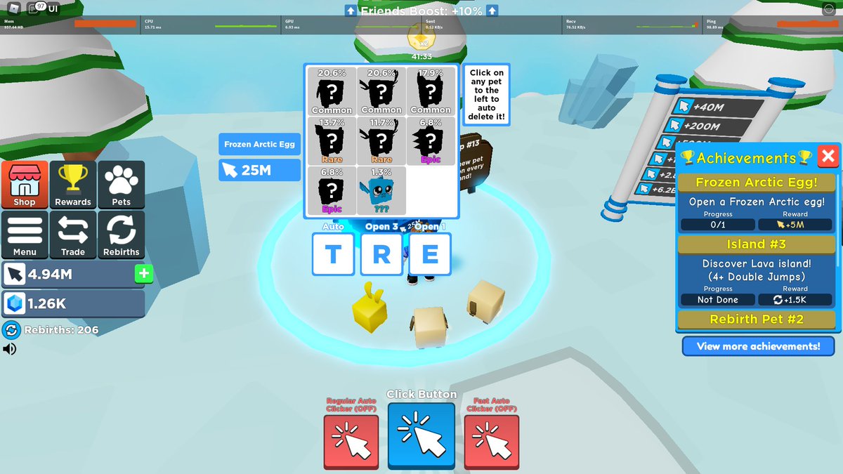 JaredNathanT's tweet photo. I WAS IN CLICKING SIM AND GOT ??? in Ice Island First TRY!!! https://t.co/4k3u3GINmD
