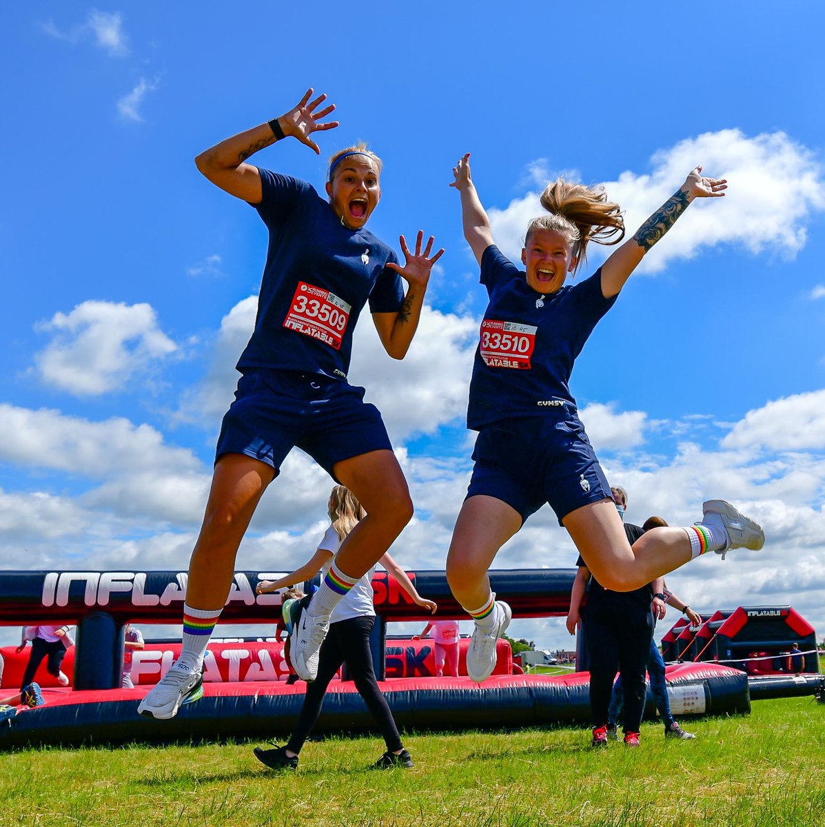WestpointExeter's tweet photo. Next month, the world's largest and best Inflatable 5k is coming to Exeter on Saturday 23rd April 2022. The 2022 edition of the Inflatable 5K obstacle course has got even Bigger, Bouncier and Better!
#Westpoint #Exeter #InflatableCourse https://t.co/DdWW2veV3x