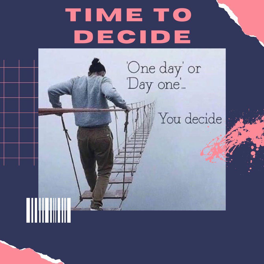 Roadman_Podcast's tweet image. NOW is the time to decide #whatsnext #step1 #timetogetstarted